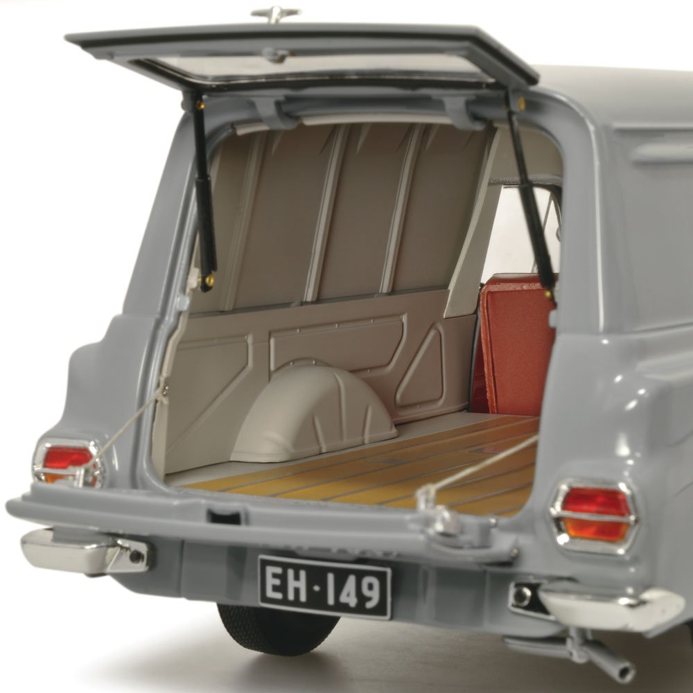 Classic Carlectables 1:18 Holden EH Panel Van Gundagai Grey Diecast