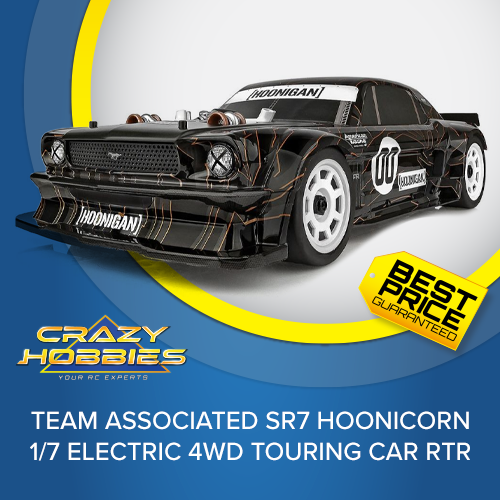 Team Associated SR7 Hoonicorn 1/7 Electric 4WD Touring Car ROLLER *IN STOCK*