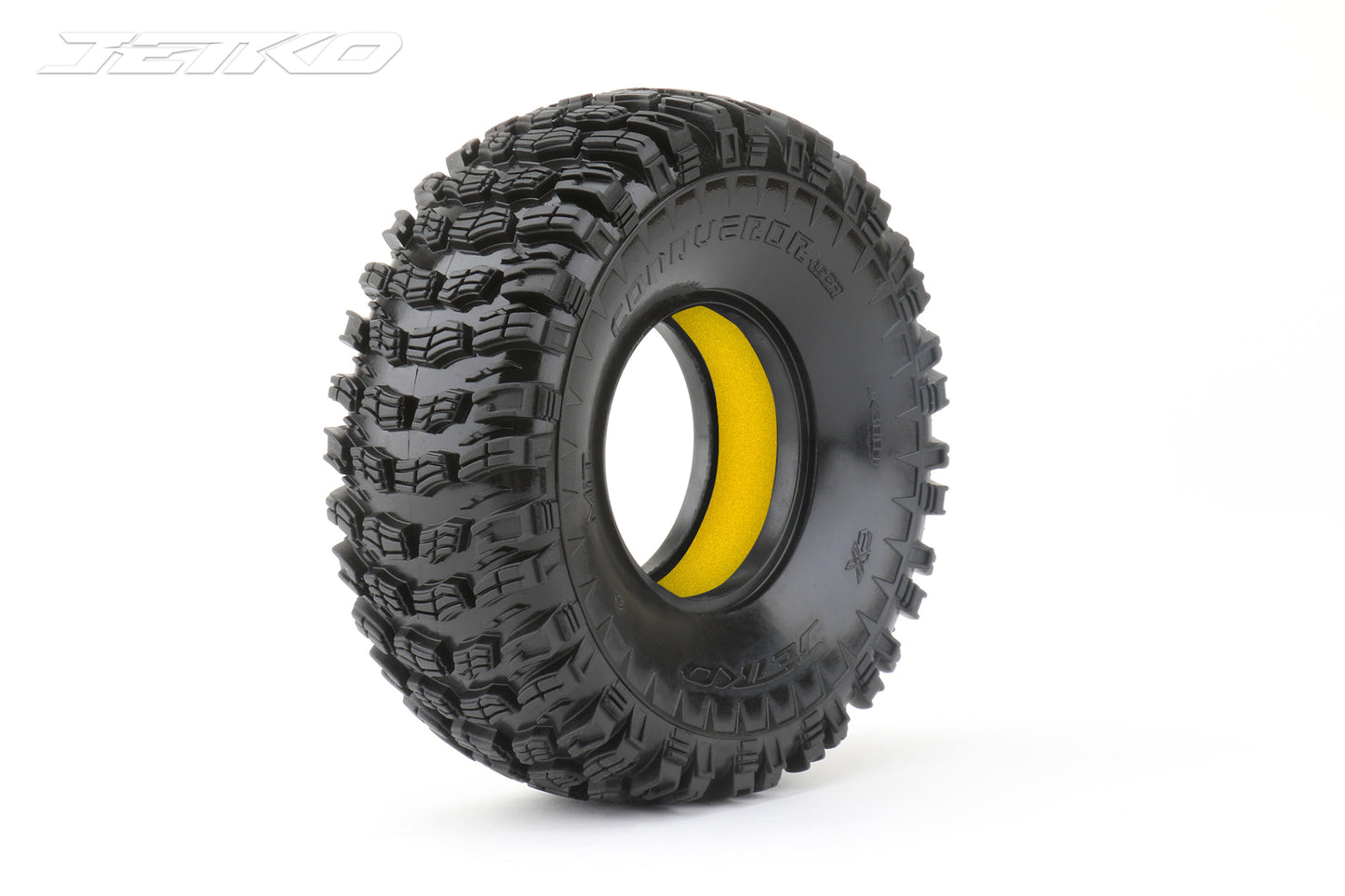 JETKO 1/10 CR1.9 CONQUEROR (ULTRA SOFT INSERT/BLACK) (2PCS) *SOLD OUT*