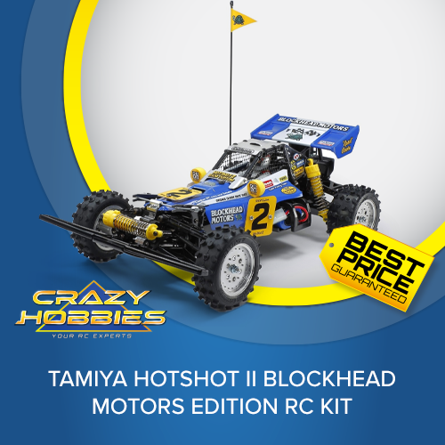 Tamiya Hotshot II Blockhead Motors Edition RC Kit – Crazy Hobbies