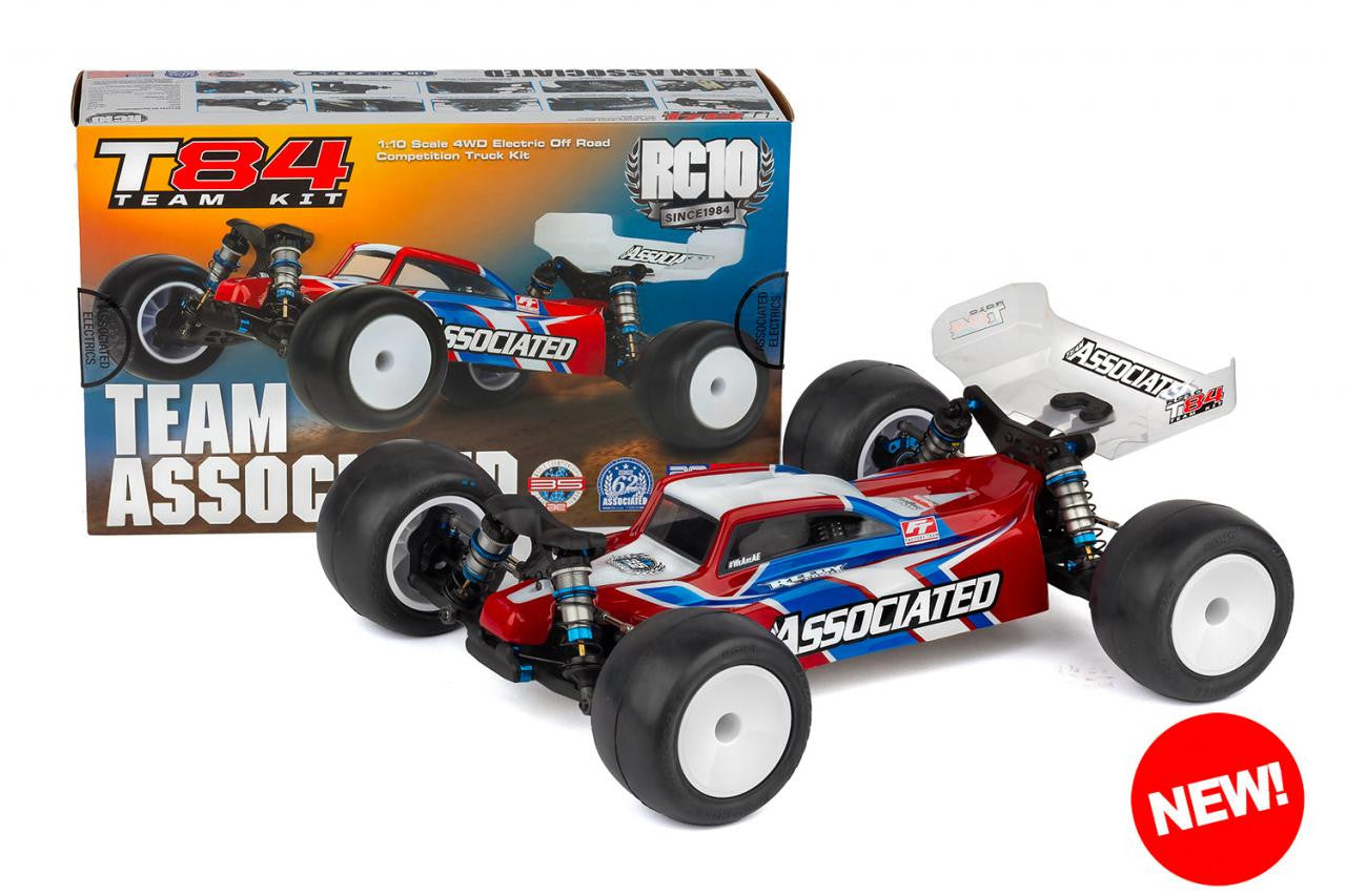 Team Associated RC10T84 Team Kit RC Truggy Electric 4WD 1/10 Kit