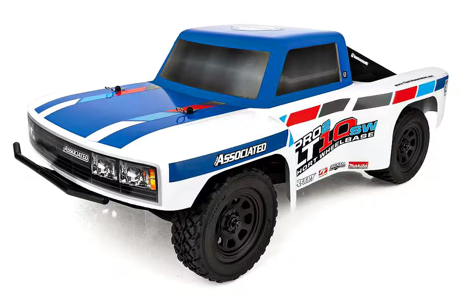 Team Associated Pro2 LT10SW RC Short Course Truck Electric Brushless 2WD 1/10 Scale RTR - Blue