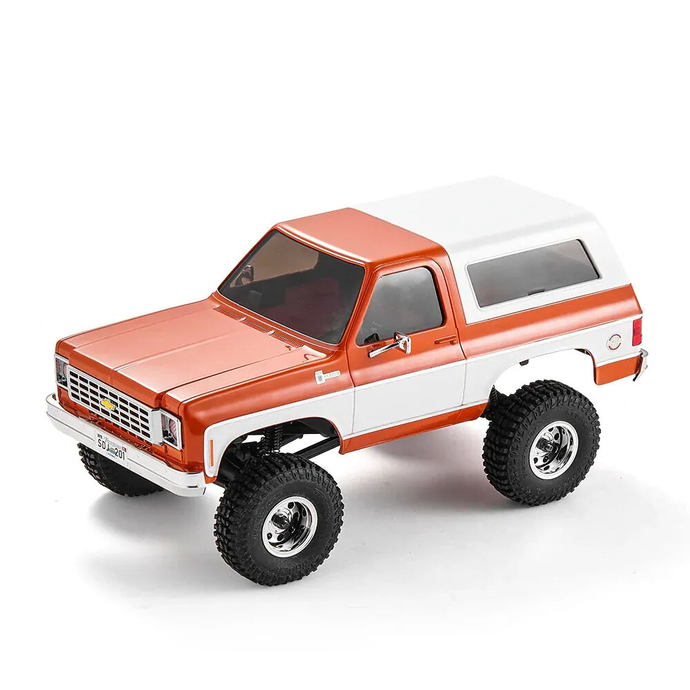 FMS Chevrolet K5 Blazer Micro Rock Crawler Trail Truck (Orange) RTR *IN STOCK*