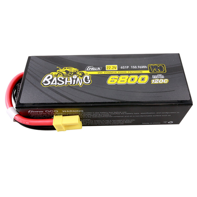 Gens Ace G-Tech Smart 6S Bashing Series Hardcase LiPo Battery 120C