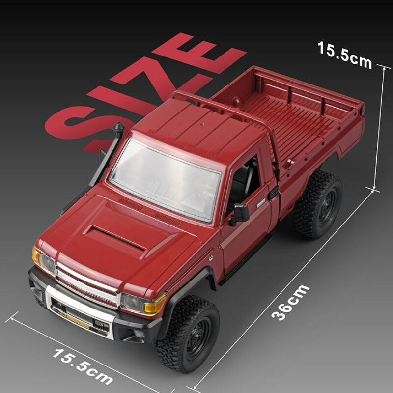 MN Model 1/12 Toyota LC79 4WD RC Crawler RTR (Red)