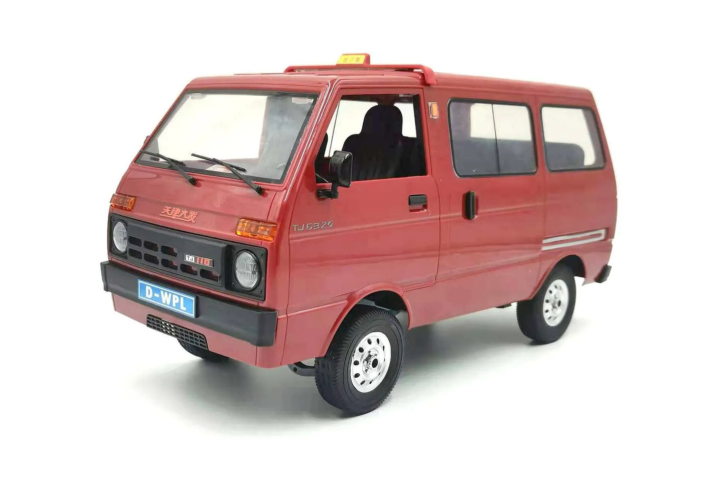 WPL D42 Kei Daihatsu HiJet 80 RC Drift Van Electric RWD 1/10 Scale RTR - Red