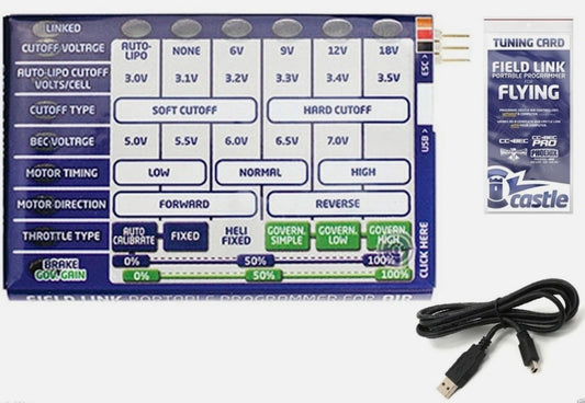 *CLEARANCE SALE* Castle Creations Field Programmer, suit Air ESC, 010-0063-01