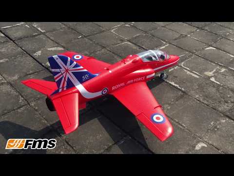FMS EDF Jet 80mm Bae Hawk with Reflex V2, PNP *IN STOCK*