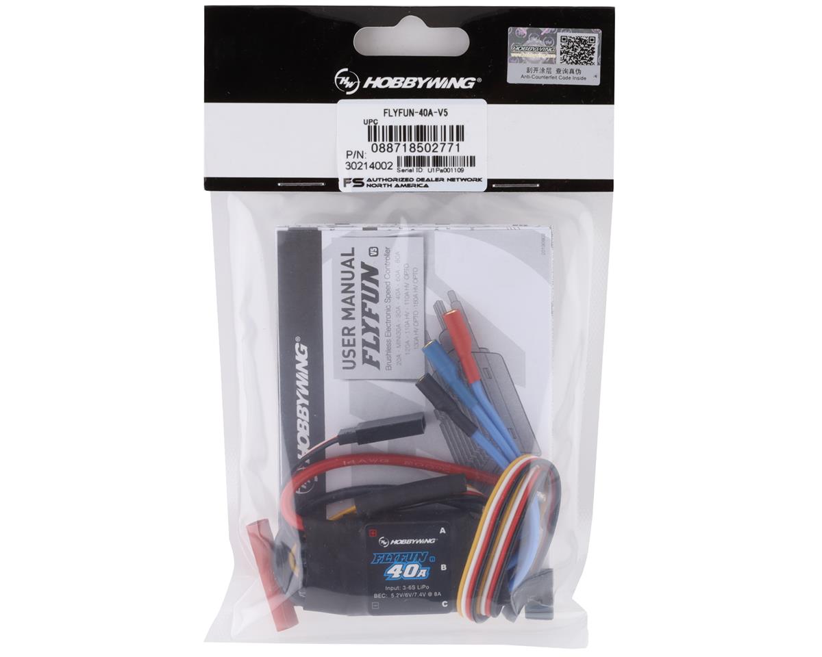 Hobbywing Flyfun 40A V5 Brushless ESC