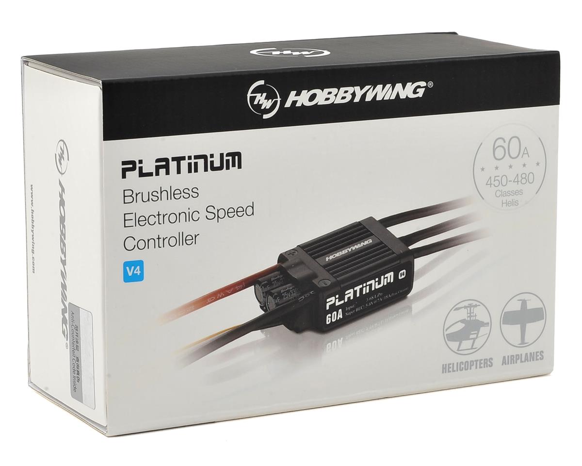 Hobbywing Platinum 60A V4 60 Amp ESC