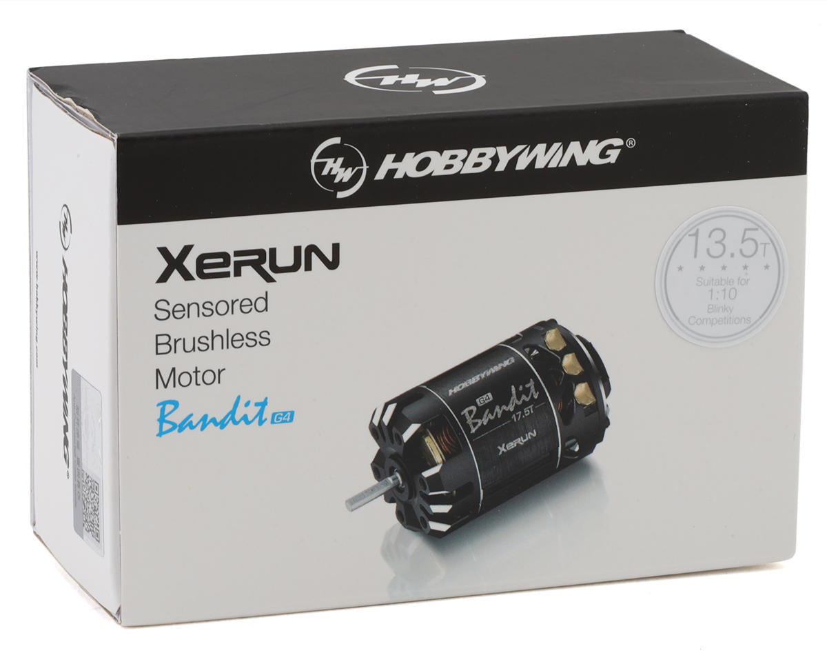 Hobbywing Xerun Bandit G4 Outlaw Competition Brushless Motor (13.5T)