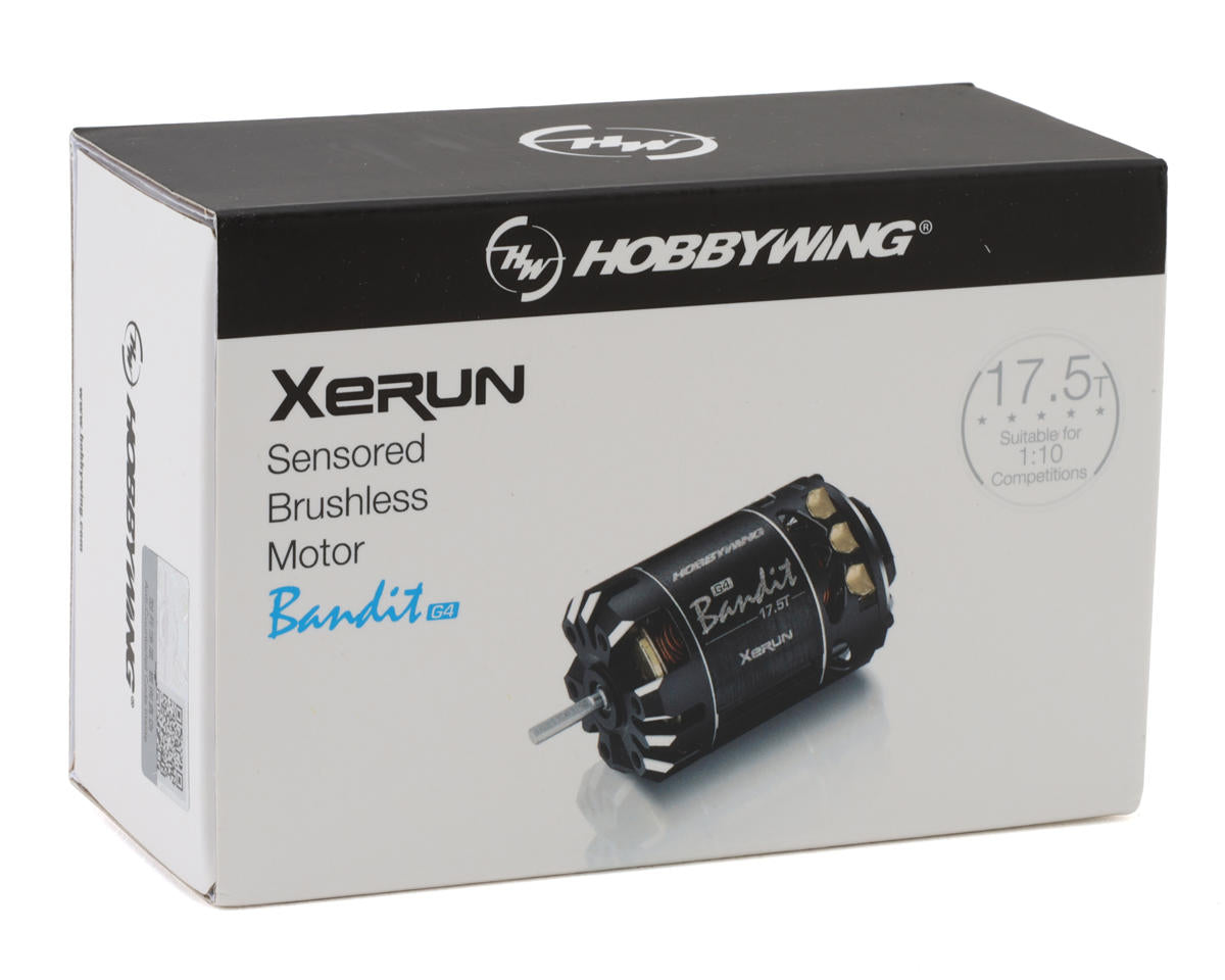 Hobbywing Xerun Bandit G4 Outlaw Competition Brushless Motor (17.5T)
