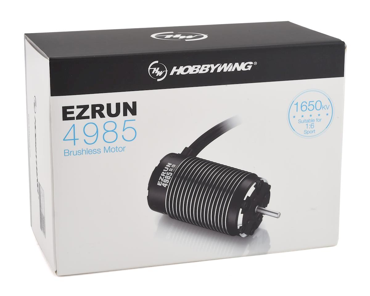 Hobbywing EZRUN 4985SL 4-Pole 1/6-1/7 Scale Sensorless Brushless Motor (1650kV)