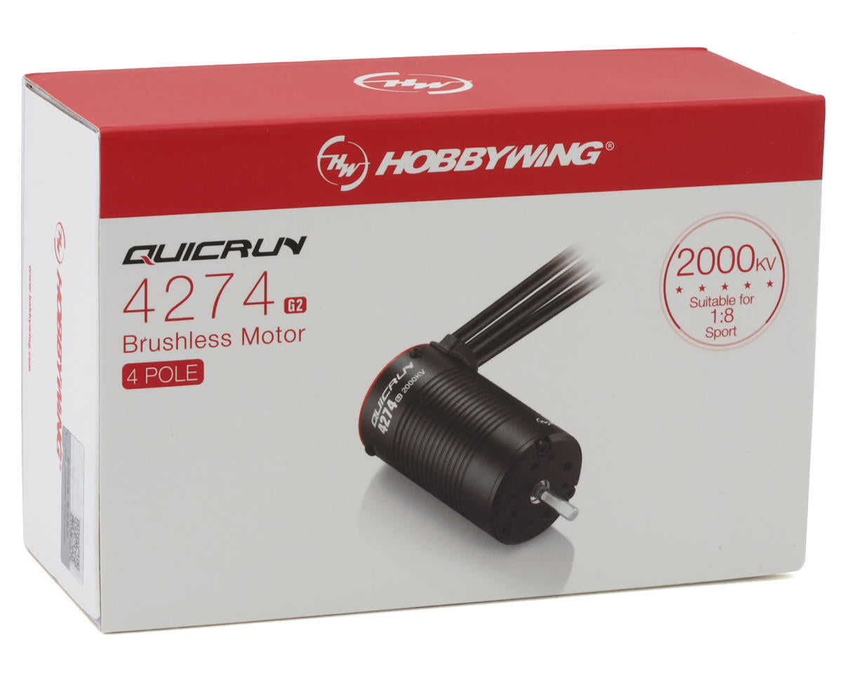 Hobbywing QuicRun 4274SL Sensorless Brushless Motor (2000kV)