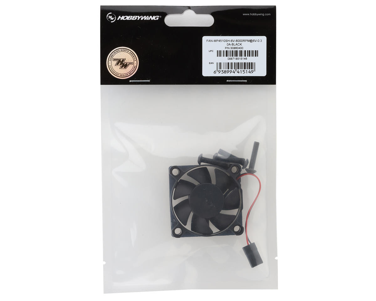Hobbywing EzRun Max5 MP4510SH-6V Cooling Fan