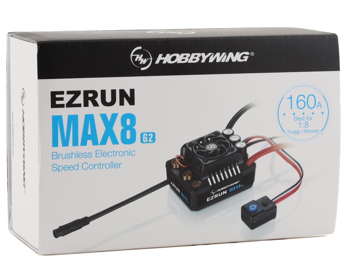 Hobbywing EZRun Max8 G2 Waterproof Brushless ESC w/XT90 Plug