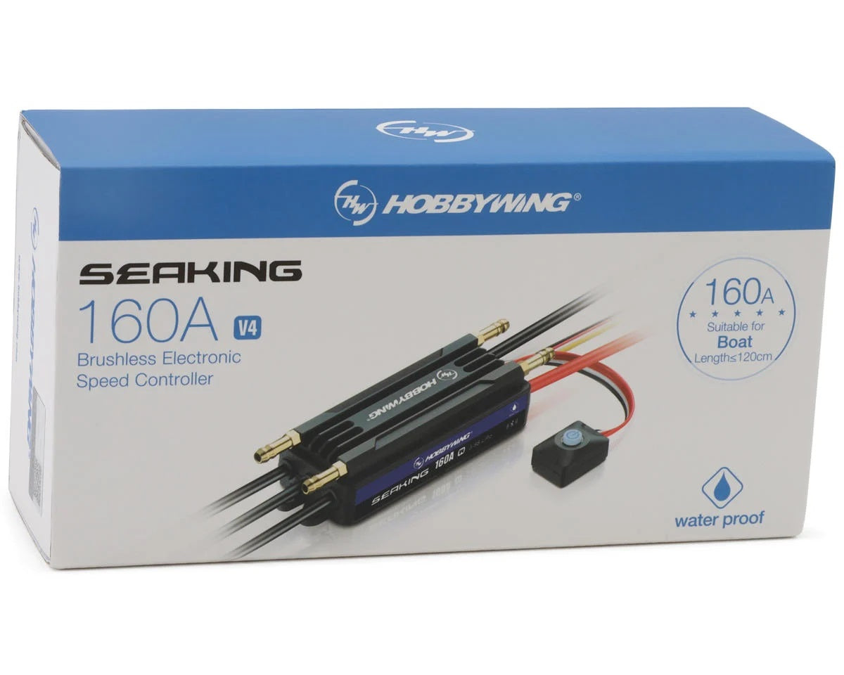 Hobbywing SeaKing 160A V4 Brushless Marine ESC