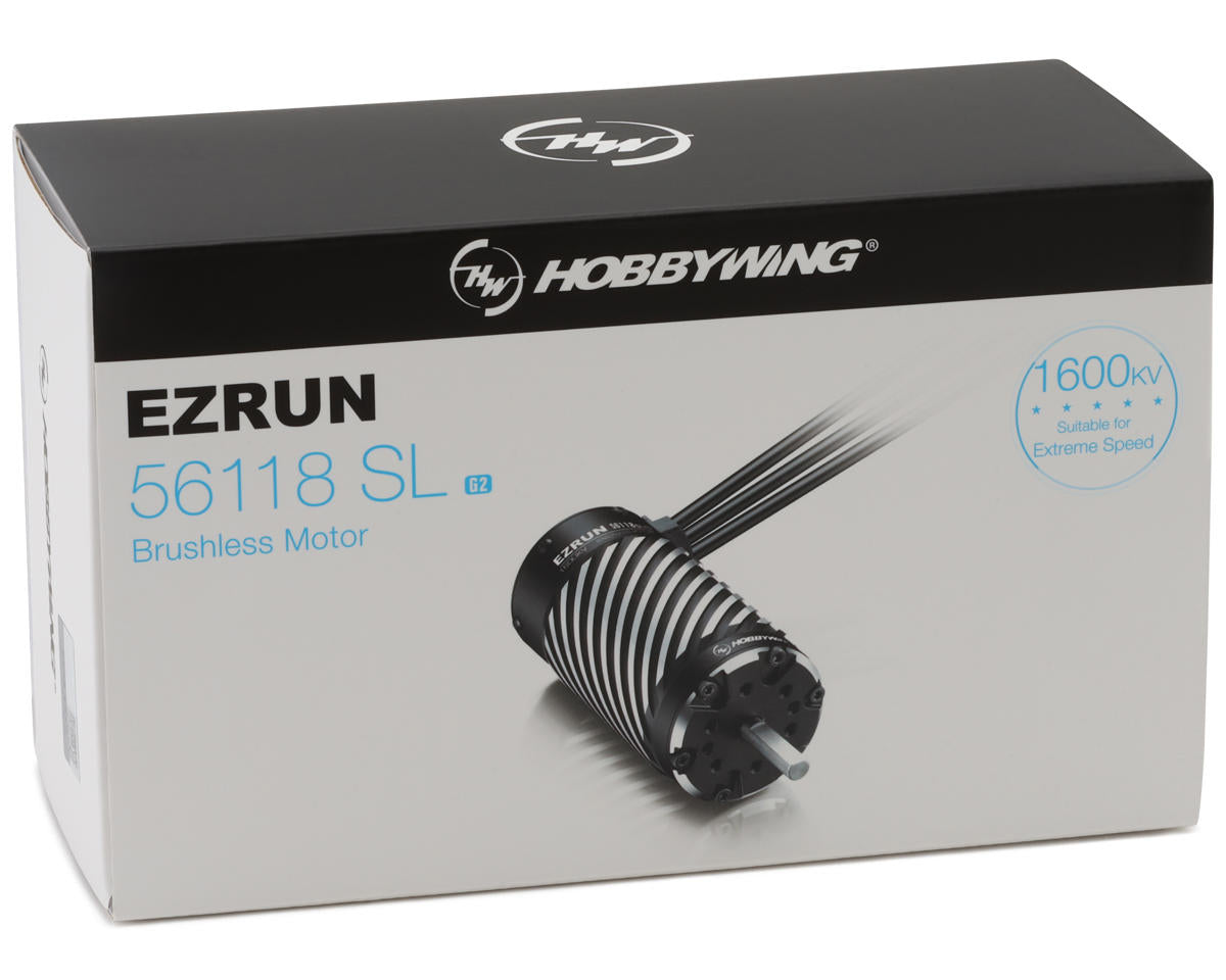 Hobbywing EZRun 56118SL G2 4-Pole 1/5 Sensorless Brushless Motor (1600kV) (Speed)