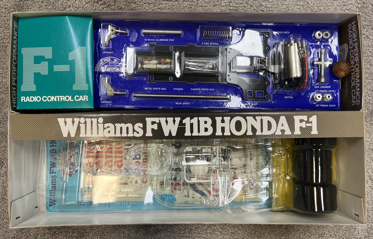TAMIYA (58069) Williams FW11B Honda F1 NIB VINTAGE RC KIT ( Trusted Seller ✅ )