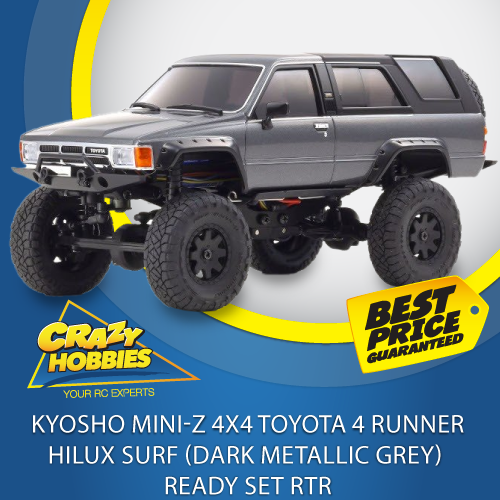 KYOSHO Mini-Z 4X4 Toyota 4 Runner HiLux Surf (Dark Metallic Grey) Ready Set RTR *SOLD OUT*