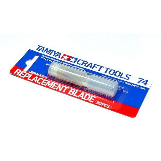 Tamiya Design Knife Replacement Blade (30Pcs) For 74020