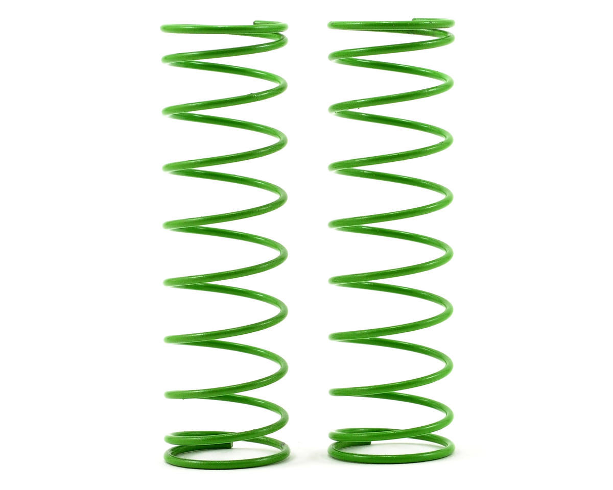 Traxxas Front Shock Spring Set (Green) (2)
