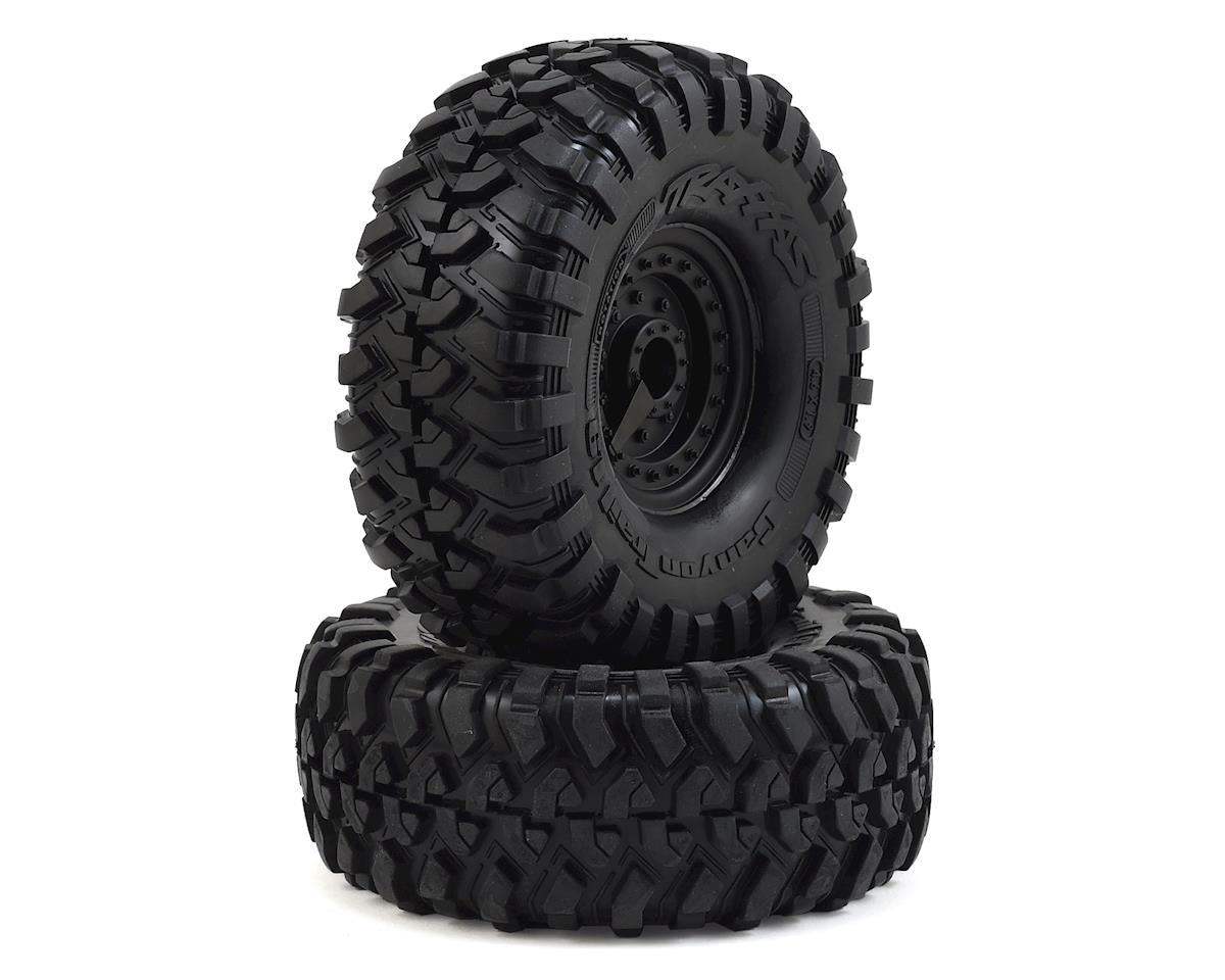Traxxas TRX-4 Canyon Trail Pre-Mounted 1.9 Crawler Tires w/Tactical Wheels (S1)