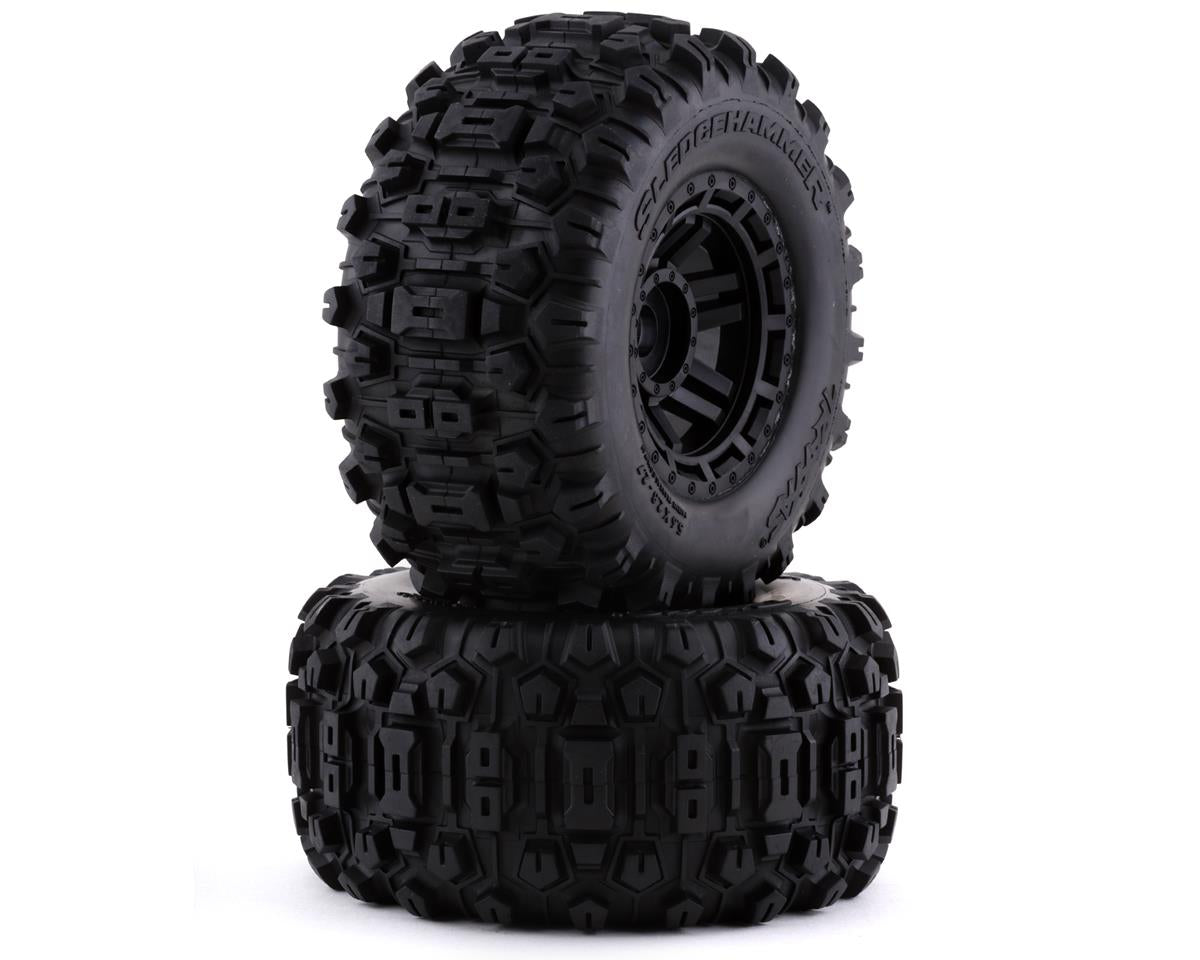 TRAXXAS Tires & wheels, assembled, glued *SOLD OUT*
