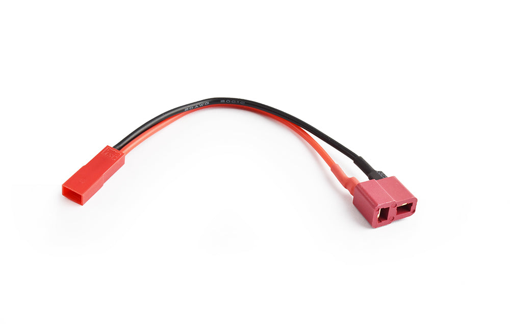 JST female connector to Deans female plug 20awg 10cm 0.08 wire