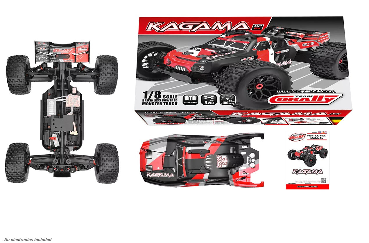 Team Corally KAGAMA 1/8 Truggy Roller Blue (No Electronics) *IN STOCK*