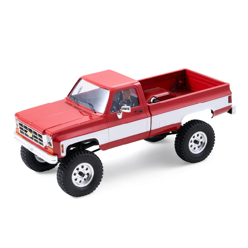 FMS 1:18 FCX18S Chevrolet K10 S V2 RTR - RED