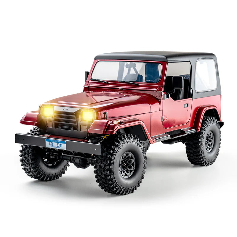 Roc Hobby 1/10 MASHIGAN RS Red V2 CRAWLER RTR