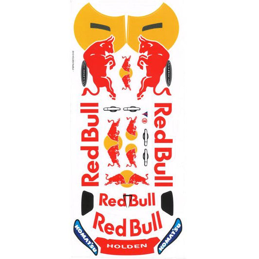 Bodyworx 1/10 Sticker RedBull