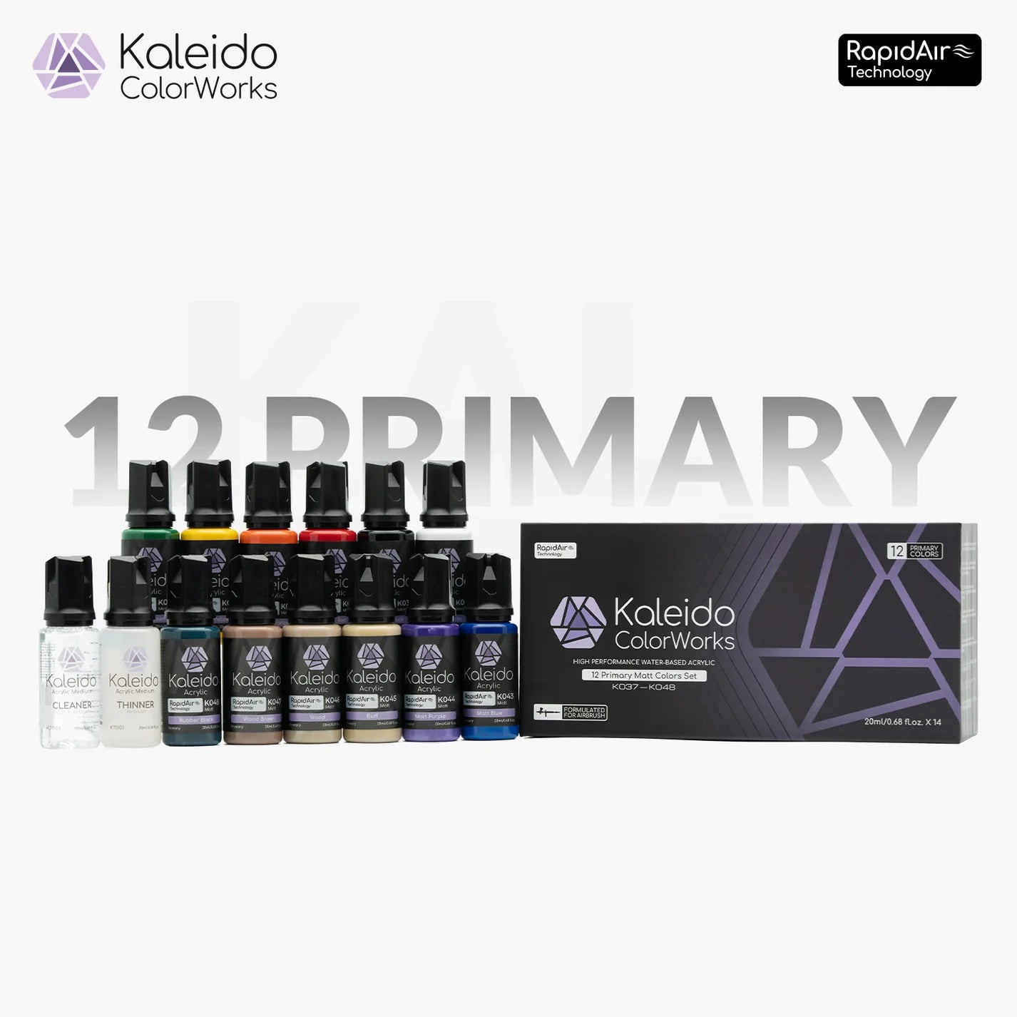 Gaahleri 24 Colour Primary Set