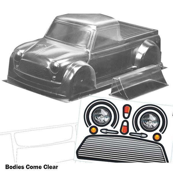 Bodyworx 1/10 Mini Pickup (225MM) On-Road Car Body