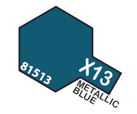 TAMIYA ENAMEL MINI X-13 METALLIC BLUE 1/3 OZ