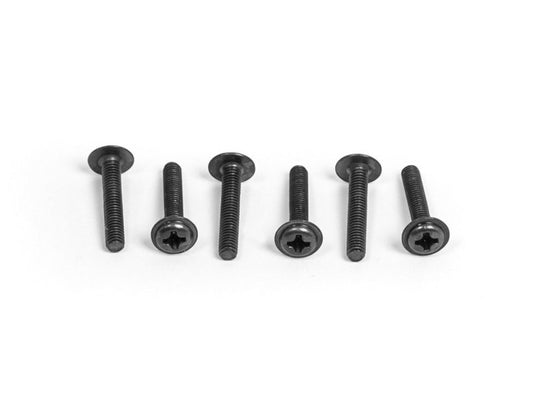 MAVERICK FLANGED BUTTON HEAD SCREW 3X16MM (6PCS)