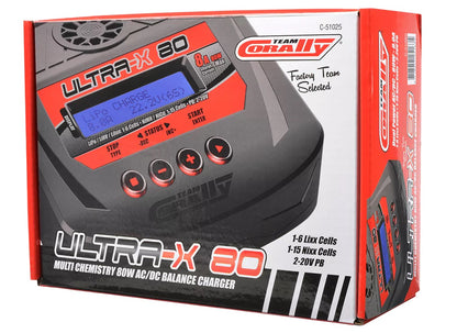 Team Corally - Ultra-X 80 - AC/DC Balance Charger *IN STOCK*