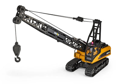 HuiNa RC 1572 Crane Excavator RC Crane Electric Tracked 1/14 Scale RTR