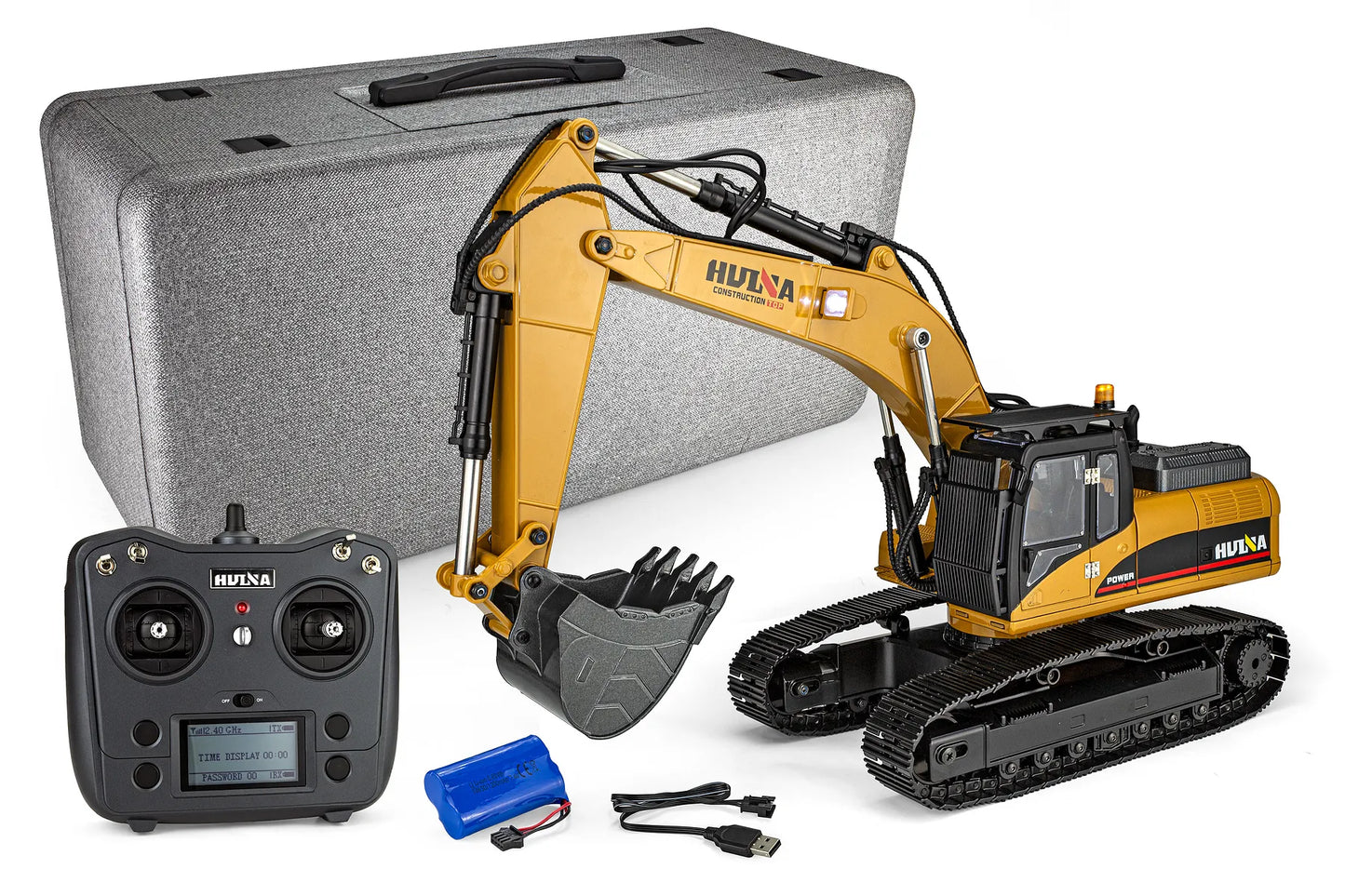 Huina 1580 RC Excavator Electric Tracked 1/14 Scale RTR