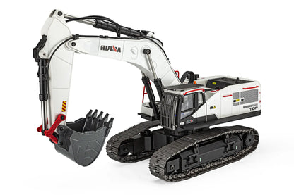Huina RC 1594-W RC Excavator Electric Tracked 1/14 Scale RTR - White