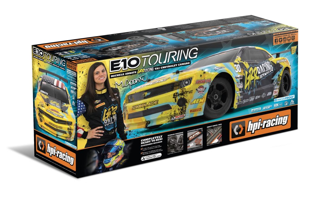 HPI E10 Drift Michele Abbate TA2 Camaro RTR *IN STOCK*