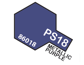 Tamiya PS-18 Polycarbonate Spray Metallic Purple