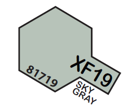 TAMIYA ENAMEL MINI XF19 SKY GRAY 1/3 OZ