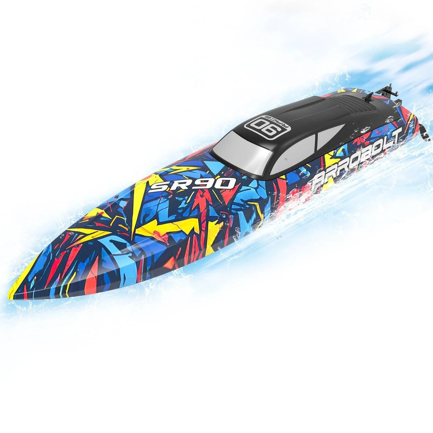VOLANTEX RC Vector SR90 Brushless Fast Racing RC Boat 53MPH RTR