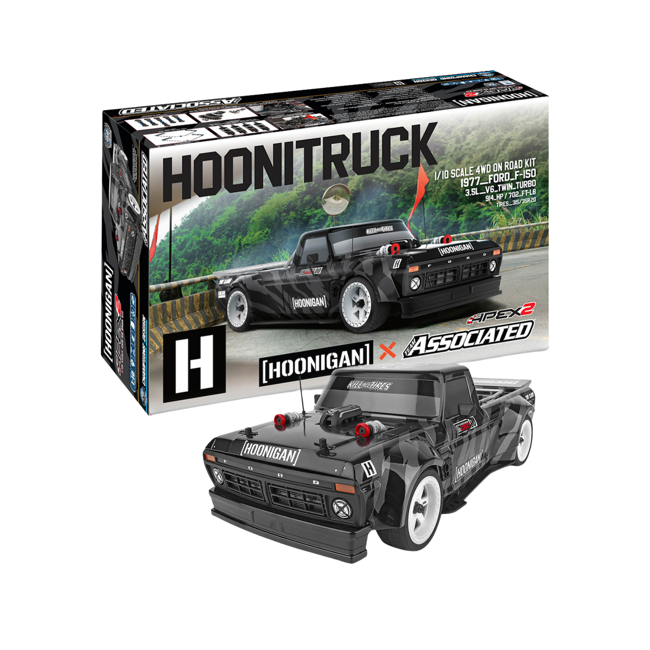 Team Associated Apex2 Hoonitruck Builder''s Kit