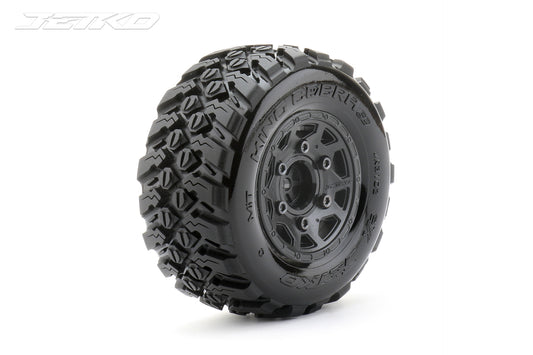 JETKO 1/10 SC EX-KING COBRA TYRES TRAXXAS SLASH (CLAW RIM/BLACK/MEDIUM SOFT/12MM) (2PCS)