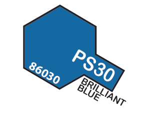 Tamiya PS-30 Polycarbonate Spray Brilliant Blue