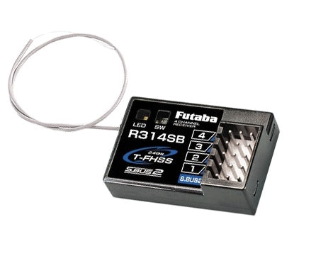 FUTABA R314SB - 4PLS,4PX/R,4GRS,3PV TELEMETRY RECEIVER