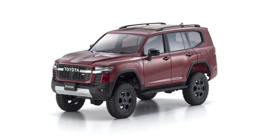 KYOSHO MINI-Z 4x4 readyset Toyota LAND CRUISER 300 GR SPORT Dark Red Mica Metallic 32538MR